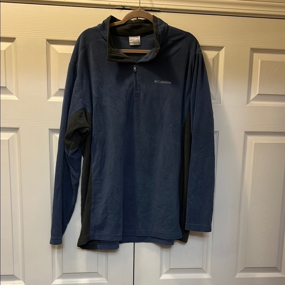 Columbia Blue and Gray Pullover XXL